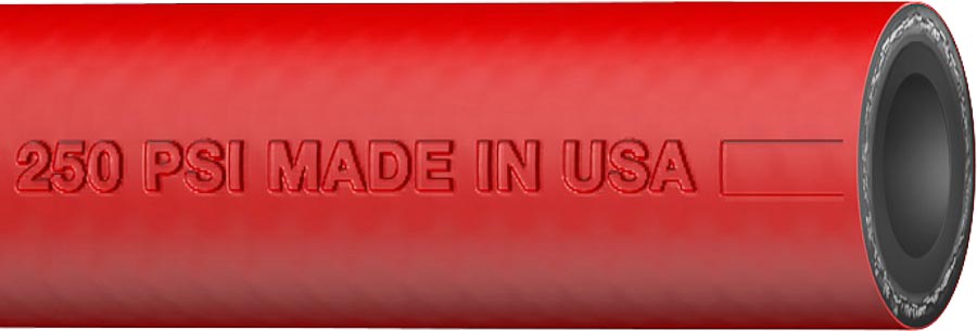 Boyau de vapeur Plicord 250 rouge (EPDM)